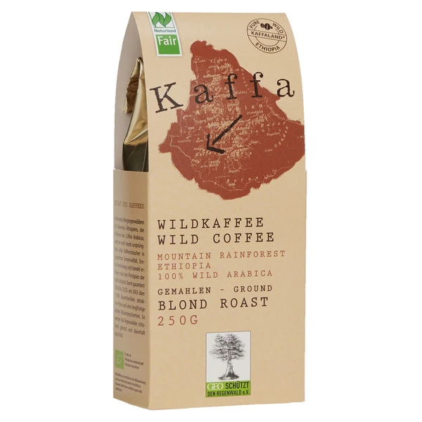 Kaffa WILDKAFFEE BLOND ROAST GEMAHLEN 1 Kaffa WILDKAFFEE BLOND ROAST GEMAHLEN