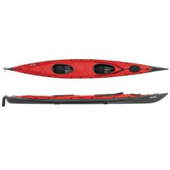 Triton Advanced LADOGA 2 ADVANCED (COMPLETE SET) Kajak ROT/SCHWARZ