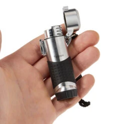 V-Fire JOJO TURBO CHROM SATIN Feuerzeug CHROM -FRILU Outdoor Geschaft 5637208836 c jojo turbo chrom satin vfire 24