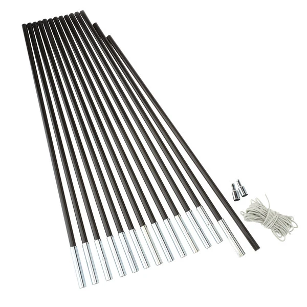 FRILUFTS FIBREGLASS POLE KIT 11 Zeltstange SCHWARZ 1 FRILUFTS FIBREGLASS POLE KIT 11 Zeltstange SCHWARZ