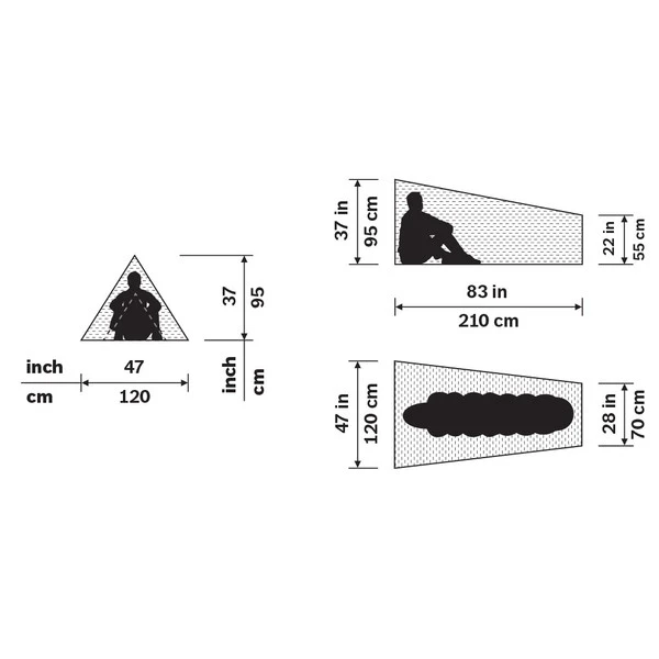 Hilleberg MESH TENT 1 Zeltzubehör SCHWARZ 4 Hilleberg MESH TENT 1 Zeltzubehör SCHWARZ – Bild 4