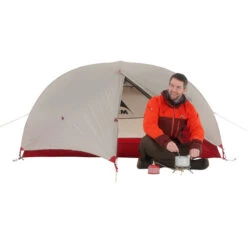 MSR HUBBA NX Einpersonenzelt LIGHT GRAY/RED -FRILU Outdoor Geschaft 5637334804 g hubba nx msr 24