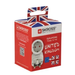 SKROSS EUROPE TO UK Reisestecker NOCOLOR -FRILU Outdoor Geschaft 5637433606 c single eu to uk skross 24