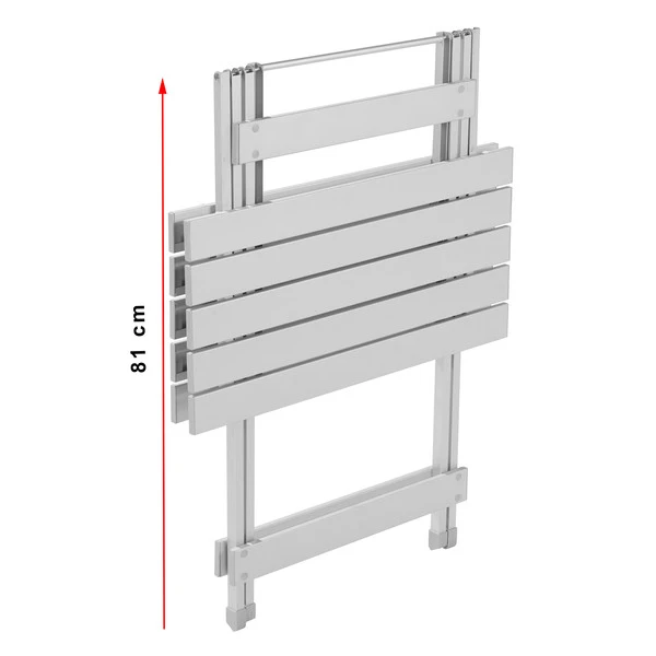 FRILUFTS CARILLO Klapptisch SILVER 4 FRILUFTS CARILLO Klapptisch SILVER – Bild 4