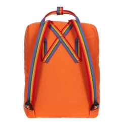 FJÄLLRÄVEN Fjällräven KÅNKEN RAINBOW Tagesrucksack BURNT ORANGE-RAINBOW PATTERN -FRILU Outdoor Geschaft 5637696713 f kanken rainbow fjaellraeven 24