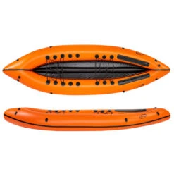 Nortik DUO EXPEDITION PACKRAFT Schlauchboot ORANGE/SCHWARZ