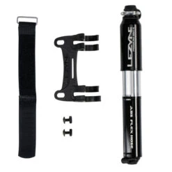 Lezyne MINIPUMPE CNC PRESSURE DRIVE SMALL, 120PSI Luftpumpe HIGH-POLISH BLACK