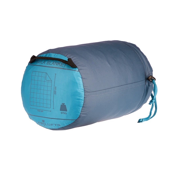 FRILUFTS SULA BLANKET Decke BERING SEA/ MOSAIC BLUE 4 FRILUFTS SULA BLANKET Decke BERING SEA/ MOSAIC BLUE – Bild 4