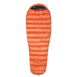 Western Mountaineering FLYLITE Daunenschlafsack ORANGE/GREY
