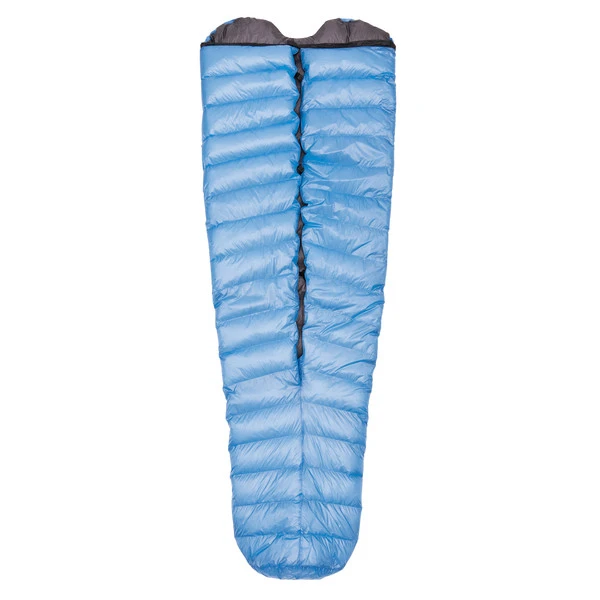 Western Mountaineering NANOLITE SKY BLUE 12D Daunenschlafsack SKY BLUE/BLACK 2 Western Mountaineering NANOLITE SKY BLUE 12D Daunenschlafsack SKY BLUE/BLACK – Bild 2