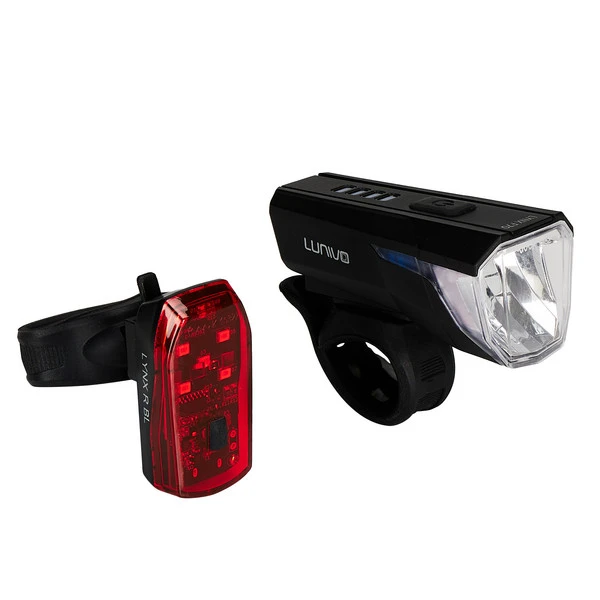 Lunivo LYNX F70 & LYNX R BRAKE Fahrradbeleuchtung NOCOLOR 1 Lunivo LYNX F70 & LYNX R BRAKE Fahrradbeleuchtung NOCOLOR