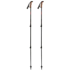 Leki KHUMBU Unisex Trekkingstöcke DARK ANTHRACITE-WHITE-BRIGHT R