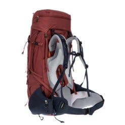 Deuter AIRCONTACT X 60+15 SL Damen Trekkingrucksack Damen REDWOOD-INK -FRILU Outdoor Geschaft 5637927154 d aircontact x 6015 sl deuter 24
