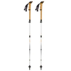 Leki CRESSIDA FX CARBON AS Unisex Trekkingstöcke WHITE-MANGO-SILVER