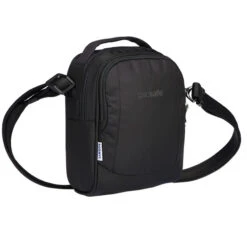 Pacsafe METROSAFE LS100 ECONYL CROSSBODY Umhängetasche ECONYL BLACK