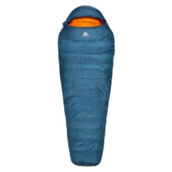 Mountain Equipment HELIUM 800 - LONG Daunenschlafsack MAJOLICA BLUE