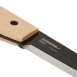 Morakniv WIT BLACKBLADE ASH WOOD Feststehendes Messer BLACK / NATURAL -FRILU Outdoor Geschaft 5638076657 c wit blackblade ash wood morakniv 24