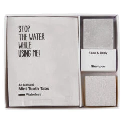 STOP THE WATER WHILE USING ME! TRAVEL MINIS BASIC SET MULTICOLOR -FRILU Outdoor Geschaft 5638083394 d travel minis basic set stop the water while using me 24
