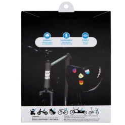 REFLECTIVE Berlin REFLECTIVE 4ER GLOBETROTTER LOGO SET Fahrradzubehör NOCOLOR -FRILU Outdoor Geschaft 5638083505 c reflective 4er globetrotter logo set reflective berlin 24
