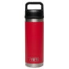 Yeti Coolers RAMBLER 18 OZ BOTTLE CHUG Trinkflasche RESCUE RED
