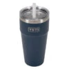 Yeti Coolers RAMBLER STRAW CUP Thermobecher NAVY