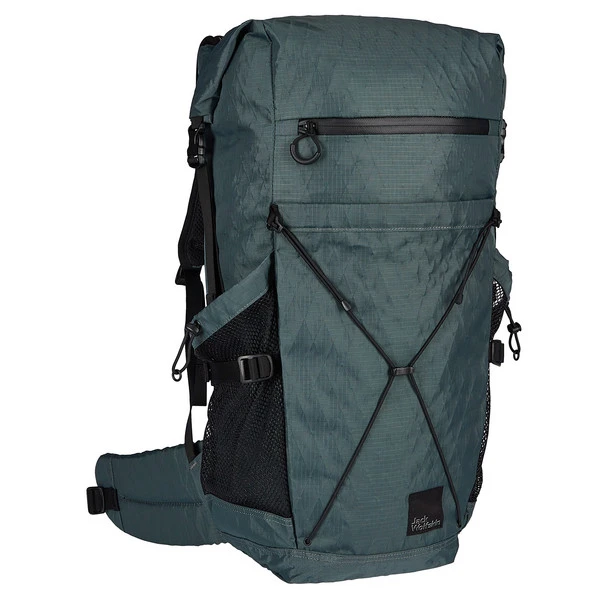 Jack Wolfskin WANDERMOOD ROLLTOP 30 Tagesrucksack SLATE GREEN 1 Jack Wolfskin WANDERMOOD ROLLTOP 30 Tagesrucksack SLATE GREEN