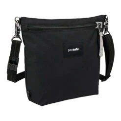 Pacsafe GO CROSSBODY POUCH Umhängetasche JET BLACK