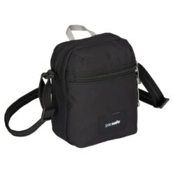 Pacsafe GO MICRO CROSSBODY Umhängetasche JET BLACK