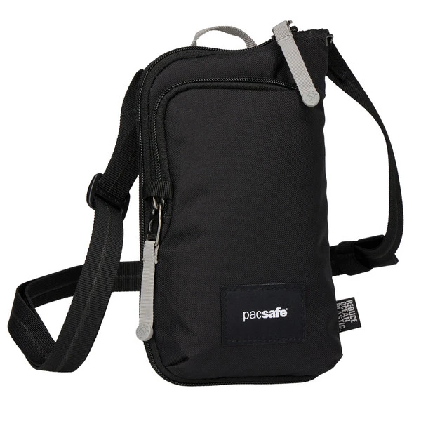 Pacsafe GO TECH CROSSBODY Umhängetasche JET BLACK 1 Pacsafe GO TECH CROSSBODY Umhängetasche JET BLACK